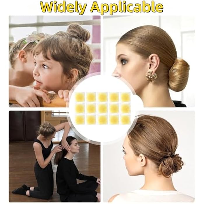 Difistik 30 Pcs Hair Nets, Hair Bun Nets Blonde, Invisible Hair Net with Elastic Edge Mesh, Hair Nets for Buns, Ballet Bun Net Holder for Women Girls Dance Catering Nurse Wig Fixing Hair - Image 4